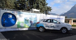 Voiture électrique à hydrogène