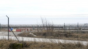 La centrale de Toul Rosière,  ici en construction en 2013, restera la plus importante de France jusqu'à la livraison de celle de Cestas